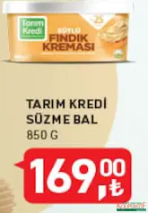 TARIM KREDİ SÜZME BAL 850 G TARIM KREDİ SÜZME BAL 850 G
